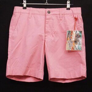 Free Planet Pink Chino Shorts Stretch Twill Comfort Waist Slim Fit Men’s Size 28
